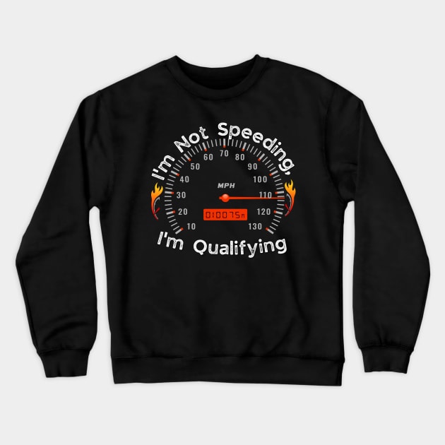 Funny Speed racer gifts racing Crewneck Sweatshirt by ARTA-ARTS-DESIGNS